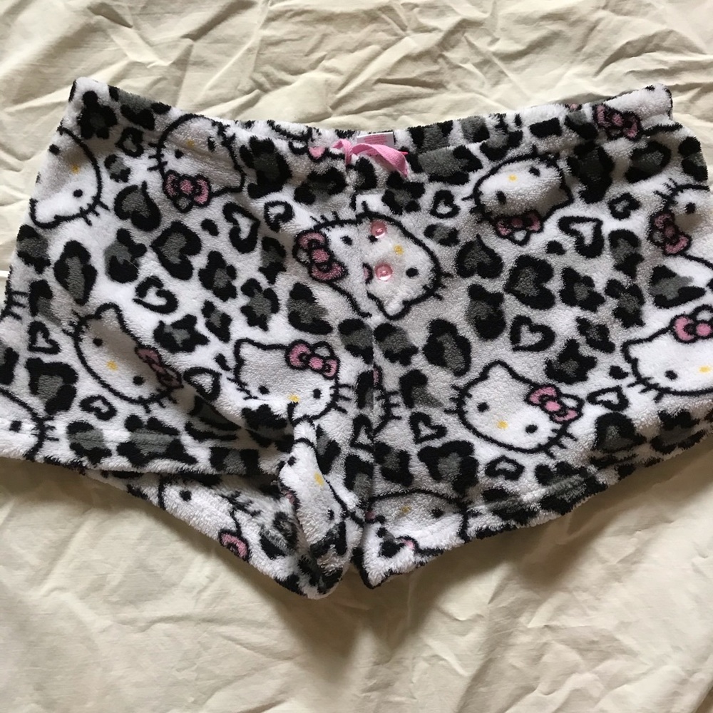 Hello Kitty Fleece shorts